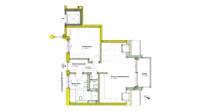 Exklusive 2-Zimmer-Dachgeschoßwohnung mit Gäste-WC und Spitzboden