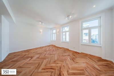 Eleganter Altbau nachhaltig saniert - mit Freifläche