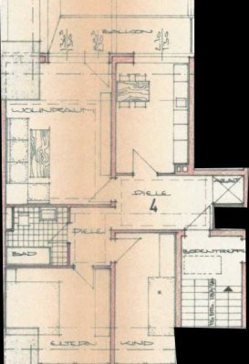 3 Zimmer Wohnung mit Balkon in MG + Garage möglich