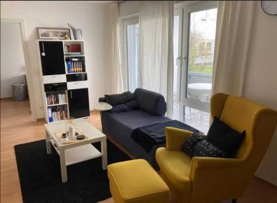 Ruhige zentrale 2 Zimmer Wohnung mit Balkon in der Weststadt + TG Stellplatz Fernwärme