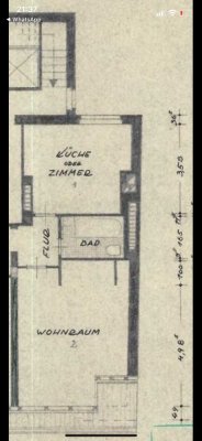 Renovierte 1-Zimmer-Wohnung mit Einbauküche in Hamm