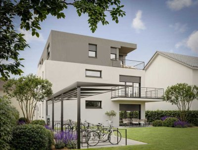 NEUBAU - W2 - 2-Zi.-Whg. mit Terrasse - ENERGIEEFFIZIENZ KFW-40 QNG-PLUS