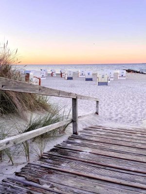 Ein Traum am Meer: direkte Strandlage - sanierte Terrassenwohnung - barrierefrei - hundefreundlich