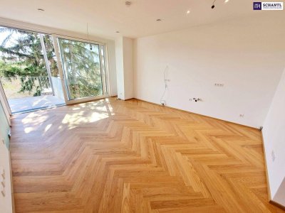 MUST HAVE für Familien! Großer Balkon + Lift direkt in die Wohnung + 4,5 Zimmer + Erdwärme + Höchste Qualität + Perfekte Raumaufteilung + Viel Privatsphäre + Blick uns Grüne!