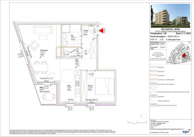 2-Zimmer-Wohnung mit Balkon, Top 14