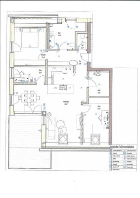 Erstbezug mit Balkon und EBK: Exklusive 4,5-Raum-Penthouse-Wohnung mit geh. Innenausstattung