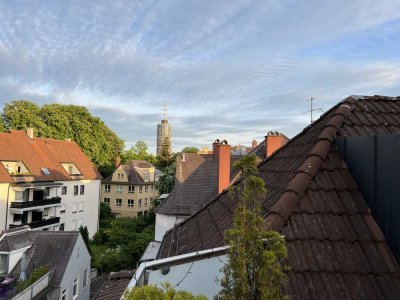 Maisonettewohnung mit Dachterrasse in Bahnhofsnähe