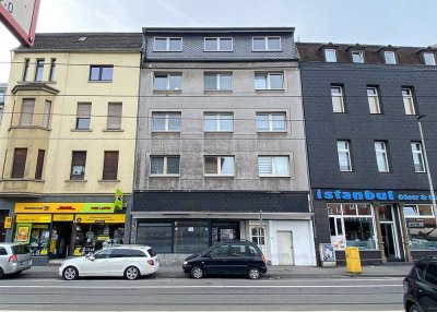 Duisburg - 2-Zimmer-DG Eigentumswohnung mit großzügiger Raumaufteilung und Fernblick über die City