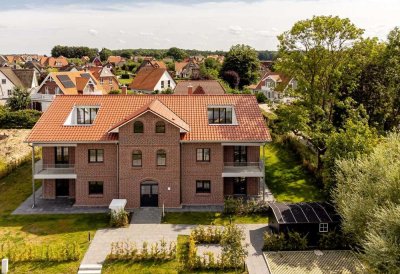 Großzügige Maisonette-Neubau-Ferienwohnung in erster Reihe zum Meer