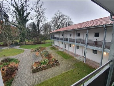 2-Raum-Erdgeschosswohnung mit Terrasse in Lübow zu vermieten