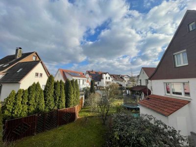 Schöne 2-Raum-Wohnung mit Sonnenbalkon im Zentrum von Neckartenzlingen