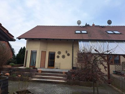 Doppelhaus in Havelsee mit sehr gepflegten Grundstück