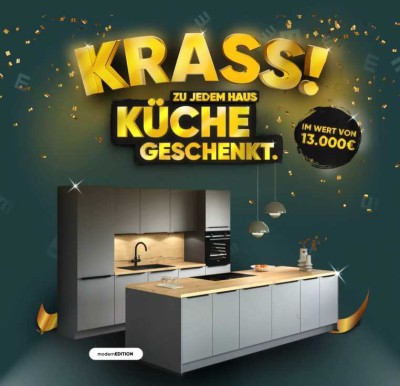 Bau dein Haus – wir schenken dir die Küche dazu!