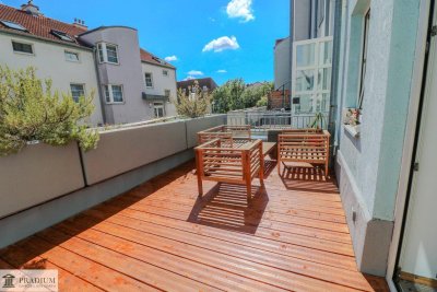 Terrassentraum! Charmante 1-Zimmer-Wohnung im Herzen von Gumpoldskirchen