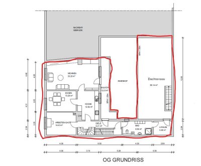 Geräumige 6,5-Raum-Maisonette-Wohnung mit Dachterrasse in Speyer