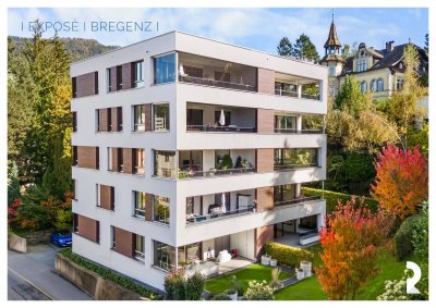 ATTRAKTIVE 3-ZIMMER-GARTENWOHNUNG MIT TIEFGARAGENSTELLPLATZ IM HERZEN VON BREGENZ