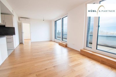 2-Zimmer mit Terrasse | Markenküche | Fußbodenheizung | elektr. Außenbeschattung | Erdwärme