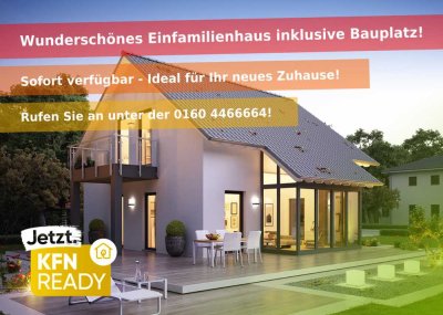 � Jetzt QNG-Förderung sichern! � Wunderschönes EH40+ QNG EFH mit Bauplatz und Eigenleistung! ��