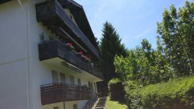 Sonnige 2-Zimmerwohnung in Oberstaufen, von privat. Nähe Kurpark, mit Bergblick