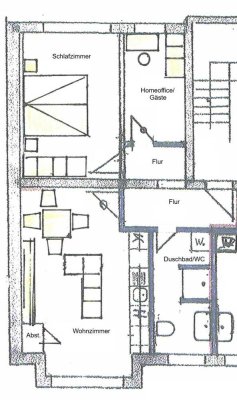 Erstbezug: 2 1/2 Zimmer-Stadtwohnung, Eutin-Fußgängerzone