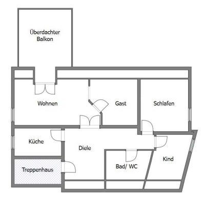 Moderne 4,5-DG-Wohnung mit Balkon in Bretzfeld/Waldbach