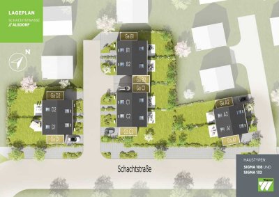 Neubau von 8 Doppelhaushälften - Zentrumsnah und bezahlbar