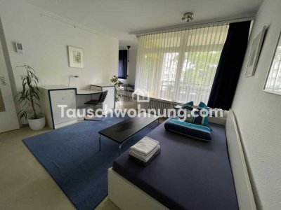 Tauschwohnung: Sonniges Studio nahe U7 und voll ausgestattet
