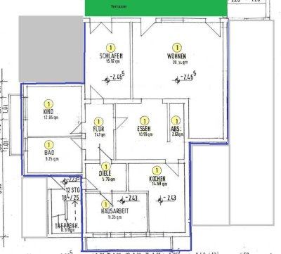 Erstbezug nach Sanierung mit EBK: Große Souterrainwohnung mit Garten