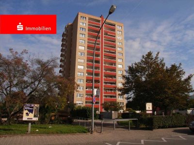 Toller Ausblick - 3-Zimmer-Wohnung im 8. Obergeschoss mit Aufzug und Loggia