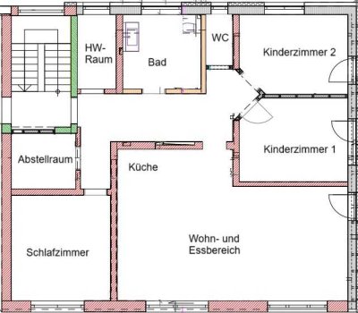 4.5-Zimmer-Neubauwohnung mit Einbauküche im Grünen