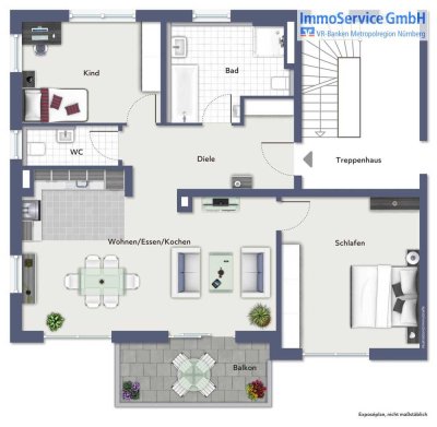 Neubau: 7-FH mit Carports in Nürnberg-Fischbach -  3 Wohnungen bereits verkauft! - Baubeginn 02/2025