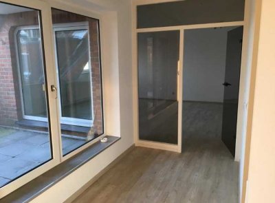 Vollständig renovierte 3-Zimmer-Dachgeschosswohnung mit ruhiger Loggia in Innenstadtlage in Meppen