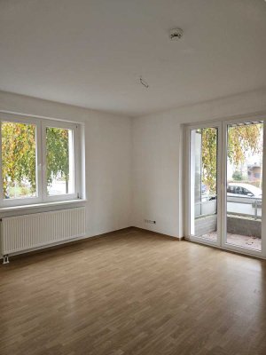 3 Zimmer-Wohnung mit Balkon im Erdgeschoss