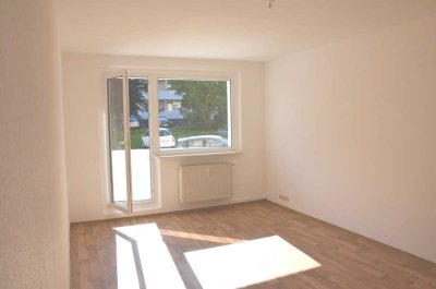 1-Raumwohnung mit Balkon im Erdgeschoss