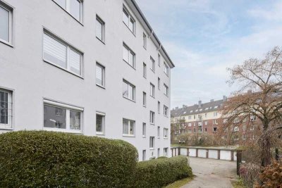 Lichtdurchflutete 2-Zimmer-Wohnung mit Sonnenbalkon am Rande des Vorgebirgsparks in Zollstock