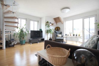 Attraktive 3,5-Zimmer-Maisonette-Wohnung mit Balkon, Einbauküche, ruhige Lage in Brombach