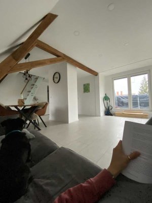 Maisonette Wohnung mit Loft Charakter