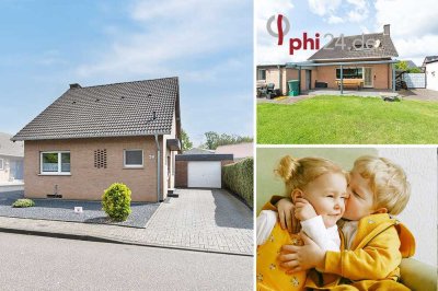 PHI AACHEN - Freistehendes Wohlfühlhaus mit sonnigem Garten und Garage in Geilenkirchen!