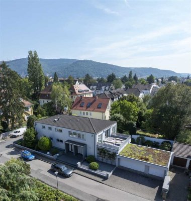 Einzigartige 8-Zimmer-Maisonette in  
moderner Stadtvilla: Begehrte Lage in Heidelberg-Neuenheim