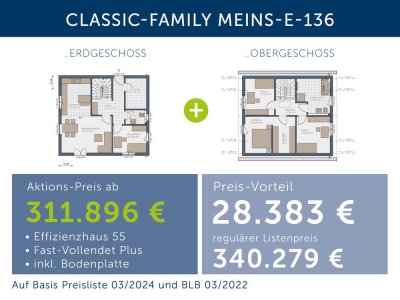 2 Familienhaus auf 244 m2 mit Maximaler Kfw Förderung durch das QNG-Siegel