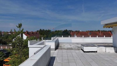 Penthouse auf zwei Etagen mit umlaufender Dachterrasse