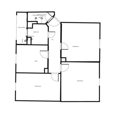 Endlich Zuhause: geräumige 3-Zimmer-Wohnung