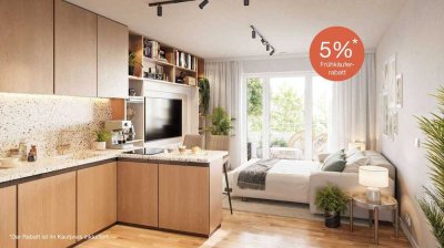 Frühkäuferrabatt von 5%*! Moderne 3-Zimmer-Wohnung mit Balkon und gehobener Ausstattung!