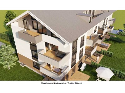 Neubau-Kompakte 2-Zimmer Terrassen-Wohnung in rollstuhlgerechter Ausführung