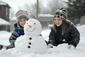 SCHNEEMANNZEIT ... im eigenen Garten mit der Familie den Winter genießen! EFH inkl. Baugrundstück vo