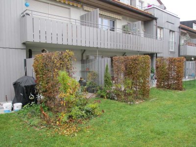 nette Gartenwohnung ruhige zentrale Lage / ABLÖSE für KÜCHE + TEILMÖBELIERUNG