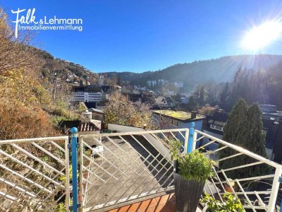 ++ sonniges Mehrfamilienhaus mit EBK, Garage, Doppelcarport und Terrasse mit herrlicher Aussicht ++