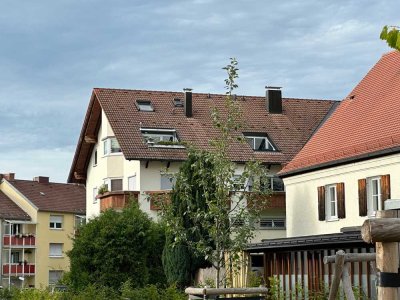 Teilmöbliertes 1-Zimmer-Appartement mit EBK und Loggia in Kempten