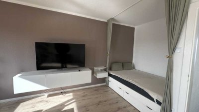 Charmante, teilmöblierte 1-Zimmer-Wohnung mit Balkon