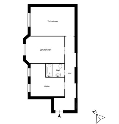 Erstklassig sanierte 4-Zimmer-Wohnung im Gartengeschloss